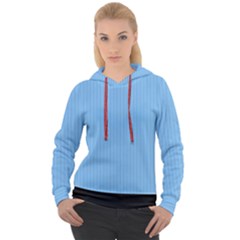 Aero Blue - Women s Overhead Hoodie by FashionLane