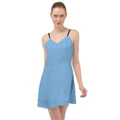 Aero Blue - Summer Time Chiffon Dress by FashionLane