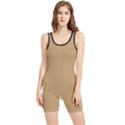 Wood Brown - Women s Wrestling Singlet View1