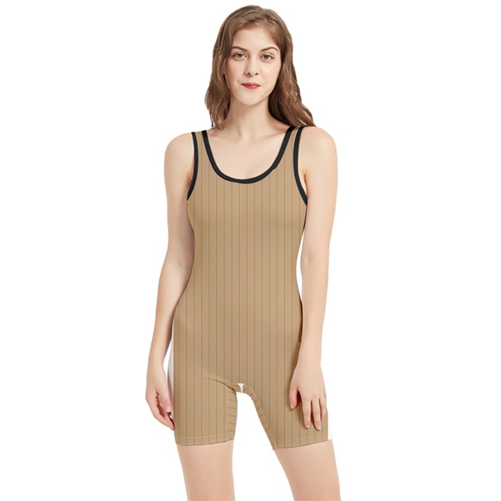 Wood Brown - Women s Wrestling Singlet