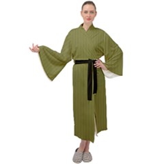 Woodbine Green - Maxi Velour Kimono by FashionLane