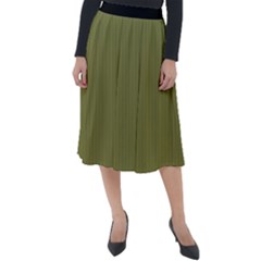 Woodbine Green - Classic Velour Midi Skirt  by FashionLane