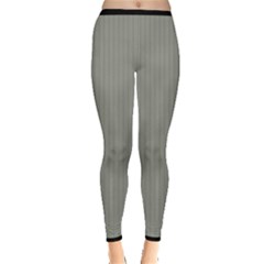 Trout Grey - Inside Out Leggings by FashionLane