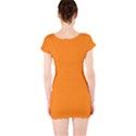 Turmeric Orange - Short Sleeve Bodycon Dress View2