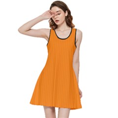 Turmeric Orange - Inside Out Racerback Dress