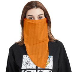 Turmeric Orange - Face Covering Bandana (triangle)