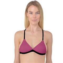 Tulip Pink - Reversible Tri Bikini Top by FashionLane