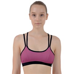 Tulip Pink - Line Them Up Sports Bra by FashionLane