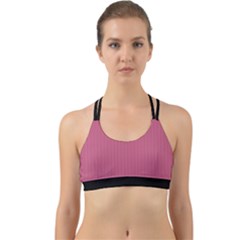 Tulip Pink - Back Web Sports Bra by FashionLane