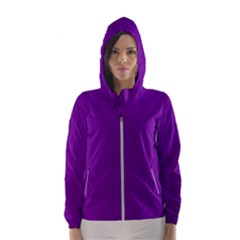 Violet Purple - Women s Hooded Windbreaker by FashionLane