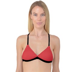 Valentine Red - Reversible Tri Bikini Top by FashionLane