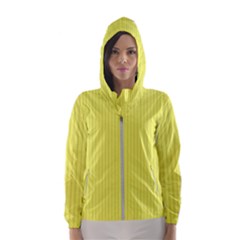 Unmellow Yellow - Women s Hooded Windbreaker by FashionLane