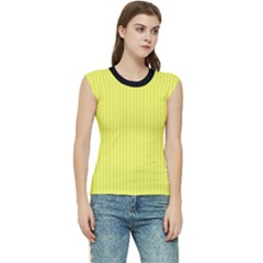 Unmellow Yellow - Women s Raglan Cap Sleeve Tee