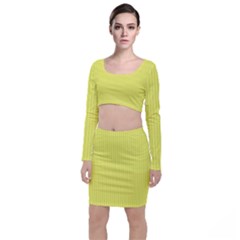 Unmellow Yellow - Top And Skirt Sets by FashionLane