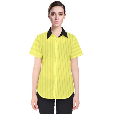 Unmellow Yellow - Women s Short Sleeve Shirt by FashionLane