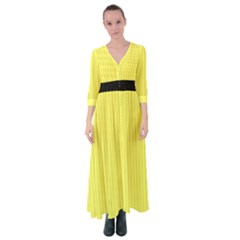 Unmellow Yellow - Button Up Maxi Dress by FashionLane