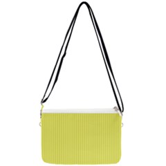 Unmellow Yellow - Double Gusset Crossbody Bag by FashionLane