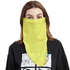 Unmellow Yellow - Face Covering Bandana (triangle) by FashionLane