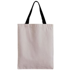 Alabaster - Zipper Classic Tote Bag by FashionLane