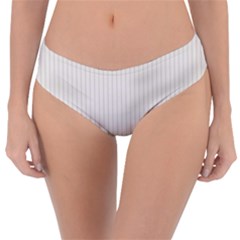 Alabaster - Reversible Classic Bikini Bottoms by FashionLane