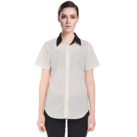 Alabaster - Women s Short Sleeve Shirt by FashionLane