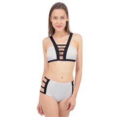 Alabaster - Cage Up Bikini Set by FashionLane