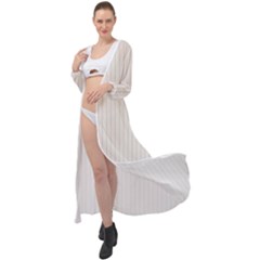 Alabaster - Maxi Chiffon Beach Wrap by FashionLane