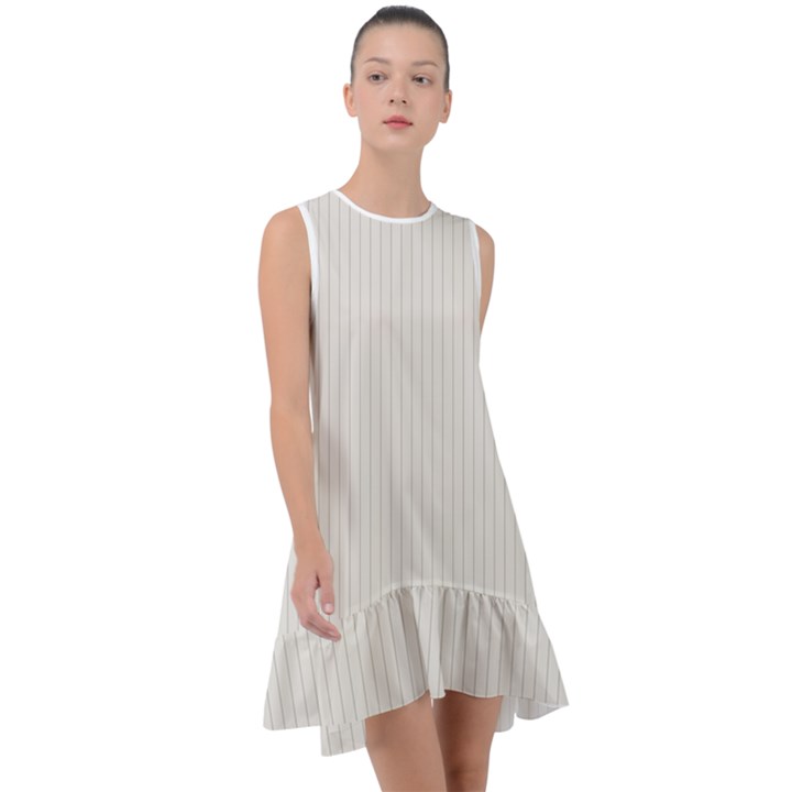 Alabaster - Frill Swing Dress