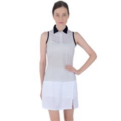 Alabaster - Women s Sleeveless Polo Tee by FashionLane