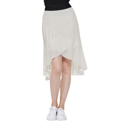 Alabaster - Frill Hi Low Chiffon Skirt