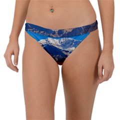 Aconcagua Park Landscape, Mendoza, Argentina Band Bikini Bottom by dflcprintsclothing