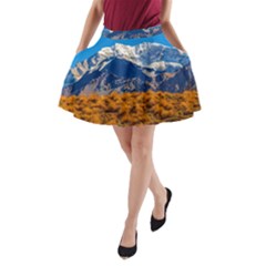 Aconcagua Park Landscape, Mendoza, Argentina A-line Pocket Skirt by dflcprintsclothing