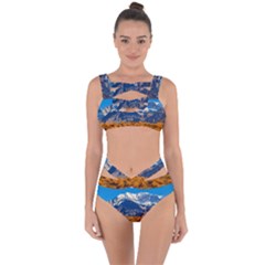 Aconcagua Park Landscape, Mendoza, Argentina Bandaged Up Bikini Set  by dflcprintsclothing