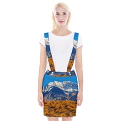 Aconcagua Park Landscape, Mendoza, Argentina Braces Suspender Skirt by dflcprintsclothing