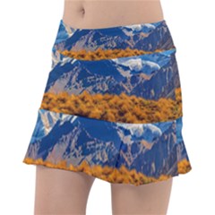 Aconcagua Park Landscape, Mendoza, Argentina Tennis Skorts by dflcprintsclothing