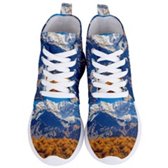 Aconcagua Park Landscape, Mendoza, Argentina Women s Lightweight High Top Sneakers by dflcprintsclothing