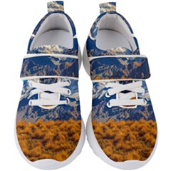 Aconcagua Park Landscape, Mendoza, Argentina Kids  Velcro Strap Shoes by dflcprintsclothing