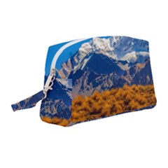 Aconcagua Park Landscape, Mendoza, Argentina Wristlet Pouch Bag (medium) by dflcprintsclothing