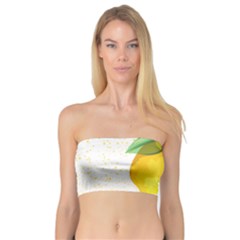 Illustration Sgraphic Lime Orange Bandeau Top