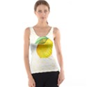 Illustration Sgraphic Lime Orange Tank Top View1