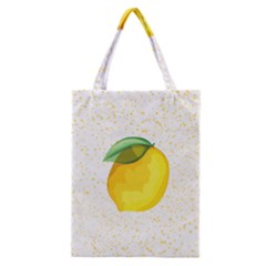 Illustration Sgraphic Lime Orange Classic Tote Bag