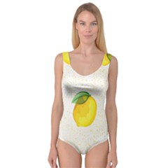 Illustration Sgraphic Lime Orange Princess Tank Leotard 