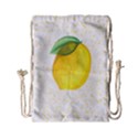 Illustration Sgraphic Lime Orange Drawstring Bag (Small) View1