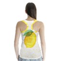 Illustration Sgraphic Lime Orange Racer Back Sports Top View2