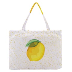 Illustration Sgraphic Lime Orange Zipper Medium Tote Bag