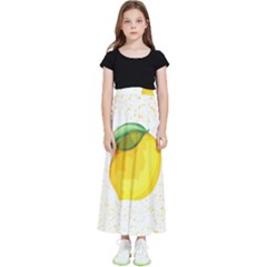 Illustration Sgraphic Lime Orange Kids  Skirt by HermanTelo