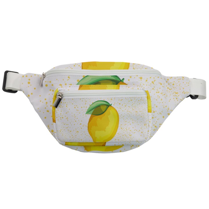 Illustration Sgraphic Lime Orange Fanny Pack