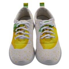 Illustration Sgraphic Lime Orange Athletic Shoes