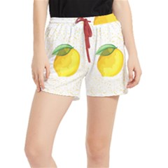 Illustration Sgraphic Lime Orange Runner Shorts by HermanTelo