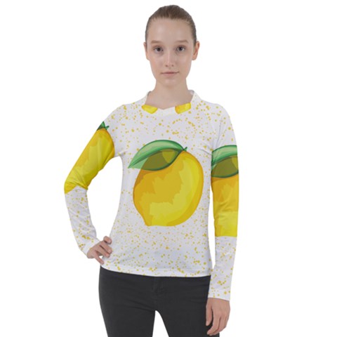 Illustration Sgraphic Lime Orange Women s Pique Long Sleeve Tee by HermanTelo